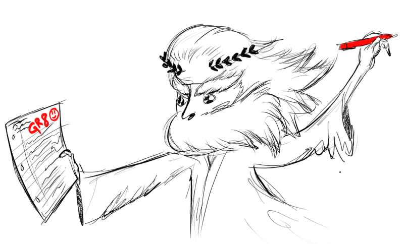 Bathos, God of Grading